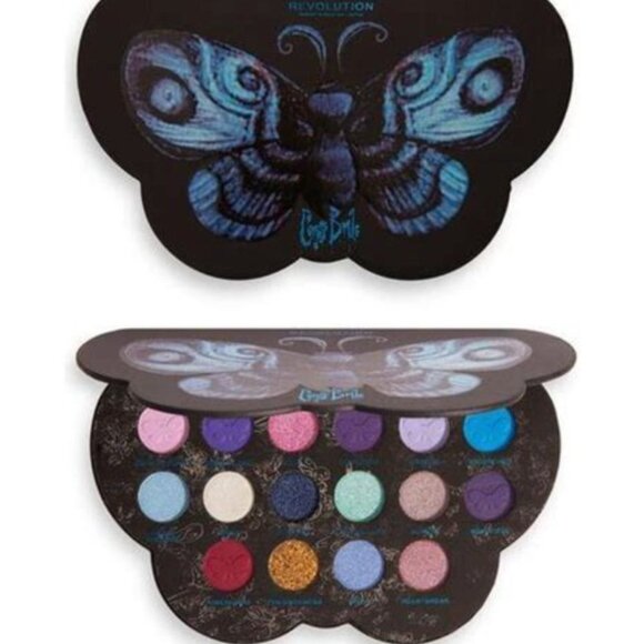 **LTD. EDITION** Revolution x Corpse Bride Butterfly Shadow Palette (SOLD OUT) - Picture 1 of 4
